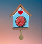 Time For Love Brooch Red