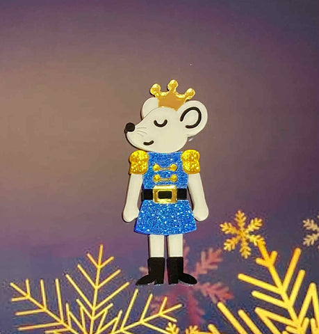 Mouse King Brooch