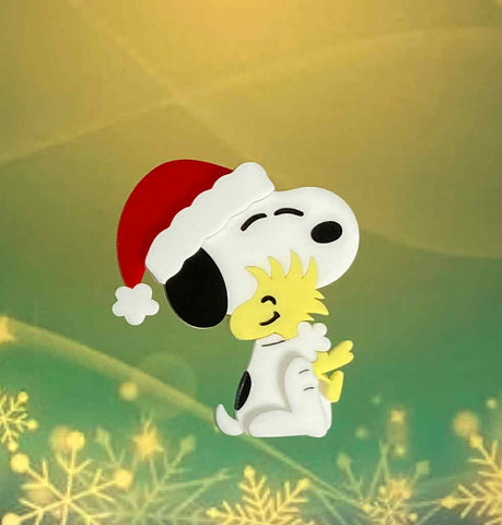 Christmas Hugs Brooch