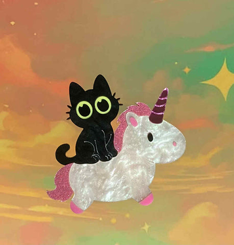 Pepperand The Unicorn Brooch
