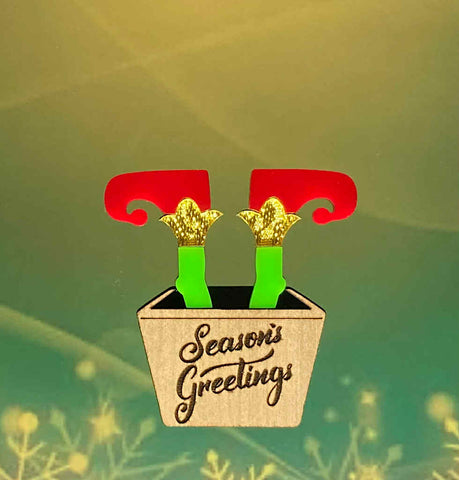 Season’s Greetings Brooch