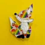 Rainbow 🦊 fox - Brooch - Restock