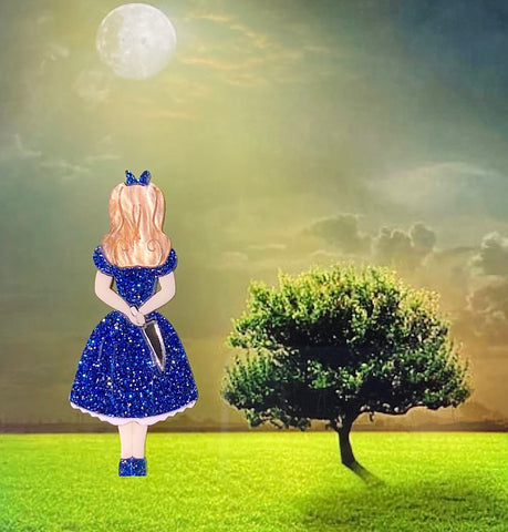 Blue Sparkle Stabby Alice