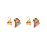 Progression Rainbow Enamel Earrings