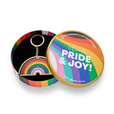 Progression Rainbow Enamel Key Ring