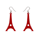 Eiffel Tower Solid Resin Drop Earrings