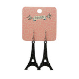Eiffel Tower Solid Resin Drop Earrings