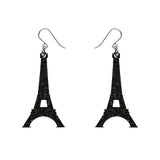 Eiffel Tower Solid Resin Drop Earrings