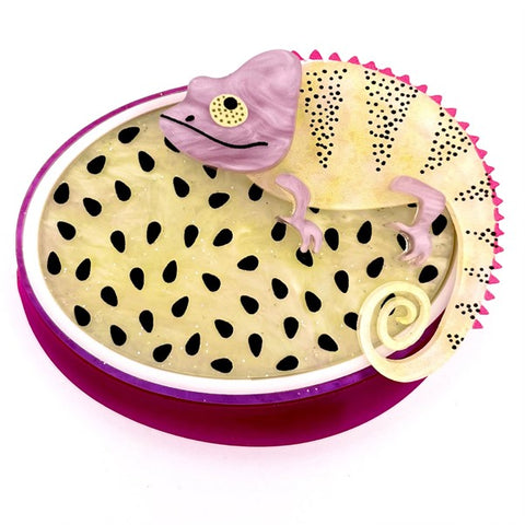 Passionfruit Brooch